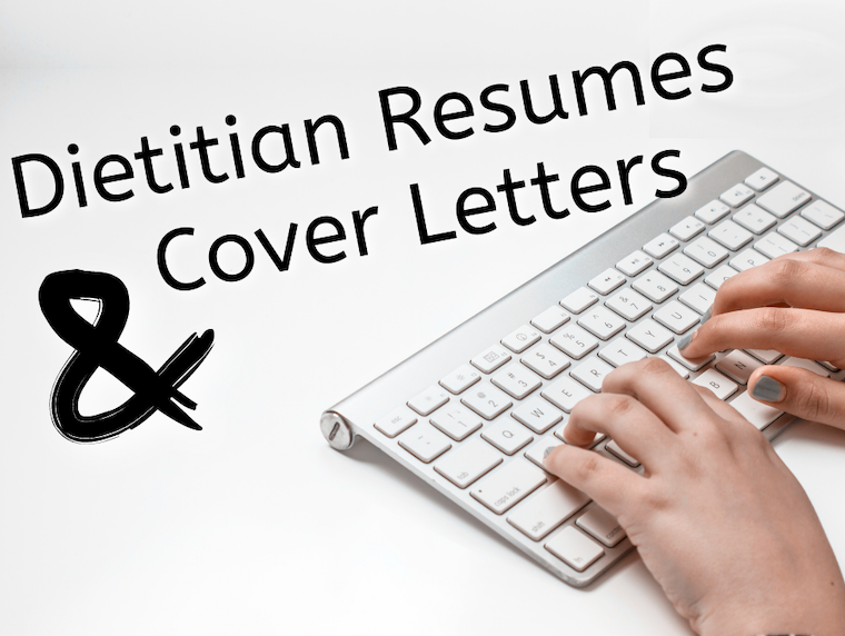 Dietitian Resume Cover Letter Examples